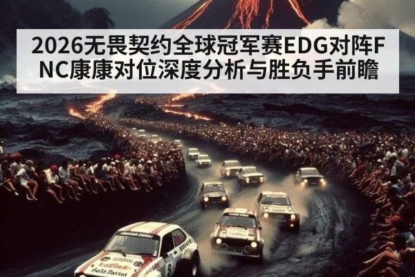2026无畏契约全球冠军赛EDG对阵FNC康康对位深度分析与胜负手前瞻